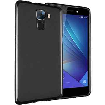 Huawei Honor 7 4G/LTE PROTEKTOR case TPU schwarz Tasche Hülle – Zubehör Etui cover Huawei Honor 7 black – XEPTIO accessoires