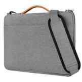 Inateck 13 Zoll Laptop Schultertasche, wasserdichte und verschleißfeste Laptop Hülle für 13-13.3 Zoll Laptops, Notebooks, Ultrabooks, Grau