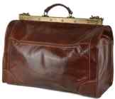 Italienische Echt Leder Arzttasche, Reisetasche, Weekender; Made In Italy 47x31x21cm