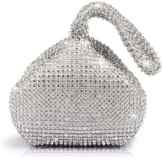 J&G dreieckige Rhinestone Strass Damen Unterarmtasche Abendhandtasche Party Tasche Hochzeit Handtasche