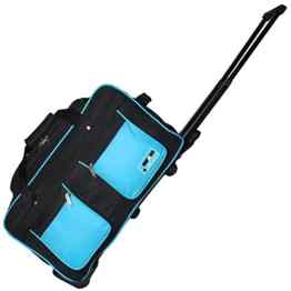 JEMIDI Reisetasche mit 2 Rollen 43L Handgepäck Sporttasche Trolley Tasche Boardcase