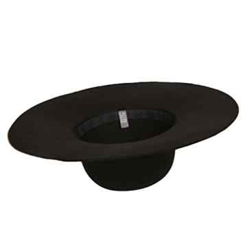 JNTworld Weinlese Damen Bowknot Floppy Weit Krempe Glocke Wolle Felt Fedora hat