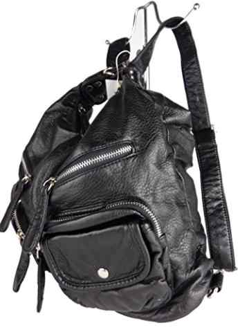 JODY 89297, 2in1 Damen Rucksackhandtasche, Handtasche und Rucksack, 37x28x15cm