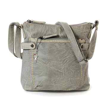 Jennifer Jones 3939 kleine Damen Umhängetasche, versch. Farben, Leder Optik, 26x24x7cm