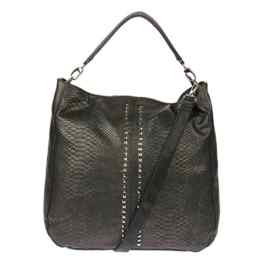 Jennifer Jones Damen Shopper Handtasche Schultertasche 2 Modelle mit Nieten
