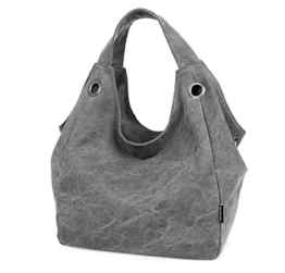 KISS GOLD Damen Schultertasche Canvas Totes Hobo Bag mit einfachem Stil