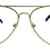 Klassische Pilotenbrille für Damen o Herren Nerdbrille 80er Jahre Brillengestell Klarglas AVN