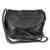 Kleine Damen Handtasche Umhängetasche 18 x 14 cm (schwarz)