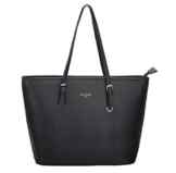 LI&HI Damen Fashion Elegant Leder Beutel Shopper Bag Umhängetaschen Schulterbeutel Abendtaschen Clutch Schwarz – 13″x11″x5.9″(W*H*D)