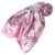 LORENZO CANA – Marken Seidentuch 90 x 90 cm Damenschal 100% reine Seide Paisleymuster Tuch Schal Designerschal Rosa – 89081