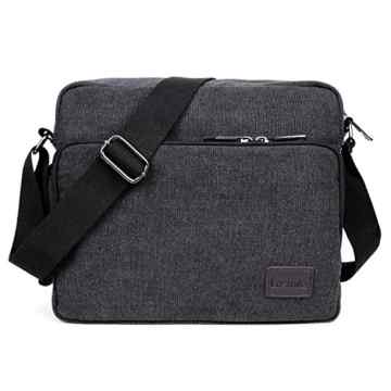 LOSMILE Umhängetasche Tasche Kuriertasche Umhängetasche Messenger Bag, Unisex Casual Vintage Stoff Rucksack.