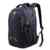 Laptop Rucksack 17.3 Zoll mit Regenschutz Durchlass für wasserdicht als Daypack für Schule oder Reisetasche schwarz