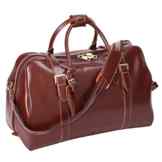 Leathario Herren Ledertasche Leder Reisetasche Handgepäck Weekender Duffel Bag