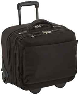 Leonhard Heyden JOST 7735-001 Herren Pilotenkoffer mit Rollen, 42 cm, Schwarz (Black)