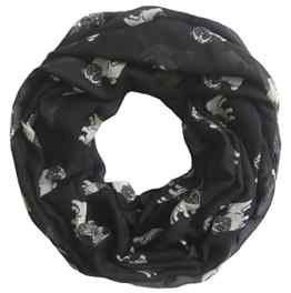 Lina & Lily Mops Hunde Pug Loop Schal