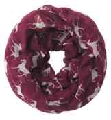 Lina & Lily Pferd Horse Damen Loop Schal Schlauchschal