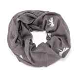 ManuMar Loop-Schal für Damen | Hals-Tuch mit Libelle-Motiv als perfektes Sommer-Accessoire | Schlauch-Schal – Das ideale Geschenk für Frauen