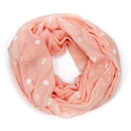 ManuMar Loop-Schal für Damen | Hals-Tuch mit Maritim-Motiv als perfektes Sommer-Accessoire | Schlauch-Schal – Das ideale Geschenk für Frauen