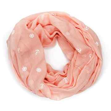 ManuMar Loop-Schal für Damen | Hals-Tuch mit Maritim-Motiv als perfektes Sommer-Accessoire | Schlauch-Schal – Das ideale Geschenk für Frauen