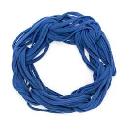 ManuMar Loop-Schal für Damen | Hals-Tuch mit Streifen in Unifarben als perfektes Sommer-Accessoire | Schlauch-Schal – Das ideale Geschenk für Frauen