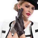 Matsu M9022 Handschuhe, einfacher Stil, für Frauen, für den Winter (warm), Lammleder