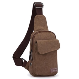 MeCool Retro Herren Schultertasche Canvas Umhängetasche Designer Sporttasche Rucksäcke Marken Schule Reisetasche Messenger Taschen für Weekender Freitag Strandtasche Reisetaschen