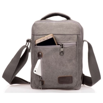 MeCooler Herren Umhängetasche Retro Canvas Messenger Schultaschen Vintage Taschen für die Schule Sporttasche Reisetaschen Weekender Reisetasche Kleine Strandtasche Lässige Schultertasche Bag