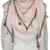 Mevina Schal Hippie Bommel Sommer Ibiza Style Fransen groß quadratisch Baumwolle Schal Halstuch Oversized