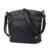 Moonsister Damen Schwarz Echts Leder Umhängetasche, Schultertasche Jeden Tag Handtasche mit Mehreren Taschen