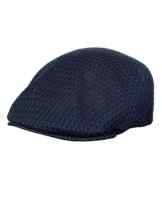 NYFASHION101 Unisex Berliner Schiebermütze aus luftigen Mesh Gewebe