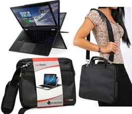 Navitech Schwarze Prime Laptop / Notebook / Ultrabook Case / Tasche für das Lenovo IdeaPad MIIX 700 Business Edition Hybrid Tablet