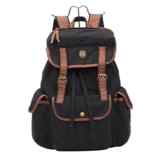 Neu Herren Damen Vintage Canvas Rucksack Retro Rucksack für Outdoor Sports Rucksack Uni Rucksack Universität