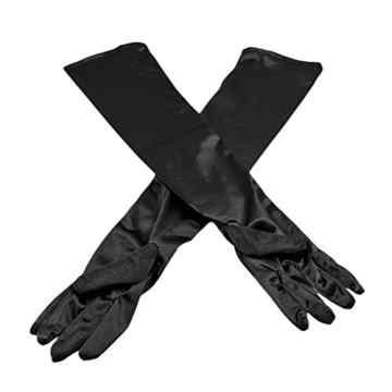 Neverland 55,9 cm Damen Lang Satin Ellenbogen Handschuhe Abend Party