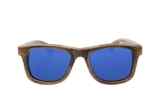 OCEAN SUNGLASSES – wood Victoria – lunettes de soleil polarisÃBlackrolles en Bambou – Monture : Noir – Verres : Revo Bleu (53002.0)