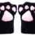 Odema Damen Cosplay Katzen-Tatze alle Abdeckung Handschuhe