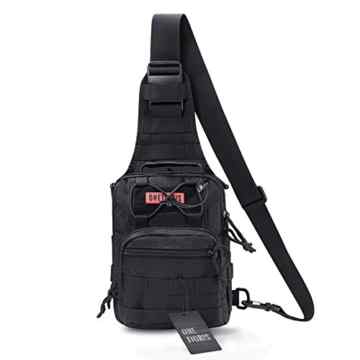 OneTigris 1000D Taktische Molle Umhängetasche EDC Brusttasche für Outdoor-Aktivitäten