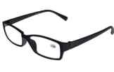 Oramics Trendige Lesebrille Wayfarer Lesehilfe in Schwarz, verschiedene Dioptrien