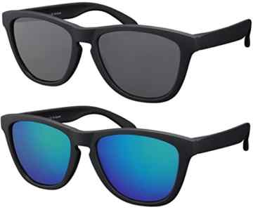Original La Optica UV400 Damen Sonnenbrille Wayfarer – Farben, Einzel-/Doppelpacks, Verspiegelt