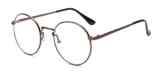 Outray Retro B136 runde Metall klare Linse Brille