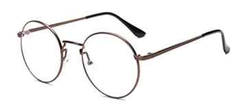 Outray Retro B136 runde Metall klare Linse Brille