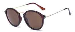 Outray Vintage-B133 Retro runde bunte Sonnenbrillen