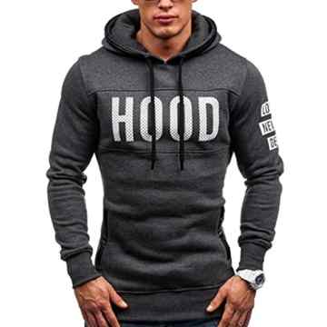 Oyedens Herren MäNner Winter DüNnen Warme Sweatshirt Hoodie Kapuzenpullover