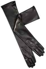 PARISI GLOVES – DAMEN HANDSCHUHE AUS LEDER 60 cm. LANG – SEIDE GEFÜTTERT – 16Pst