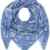 PIECES Damen Umschlagtuch Pcmolly Square Scarf PB, Blau (Niagara Niagara), One size