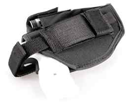 PRODEF® Gürtelholster mit Kartuschenhalter und Sicherung für WALTER PDP, Personal Defense Pistol, Pfefferspray-Pistole