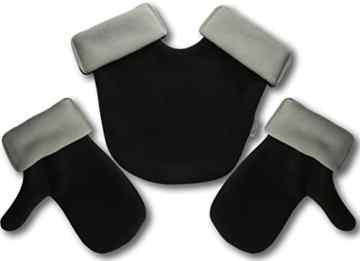 Partnerhandschuhe aus Doppelfleece