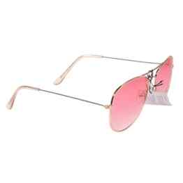Pilotenbrille Sonnenbrille Fliegerbrille Pornobrille mit Federscharnier NICHT verspiegelt (Klar) in verschiedenen Farbe