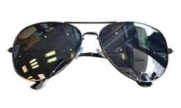 Pilotenbrille Verspiegelt Fliegerbrille Sonnenbrille Pornobrille Brille 12 Farben