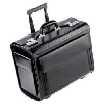 Pilotenkoffer von Dermata – 45,5x38x25,5 cm – Rindspaltleder