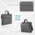 Plemo Wasserfeste Laptop Hülle Tasche Umhängetasche für 13-13,3 Zoll MacBook Pro, MacBook Air, Notebook und Tablet